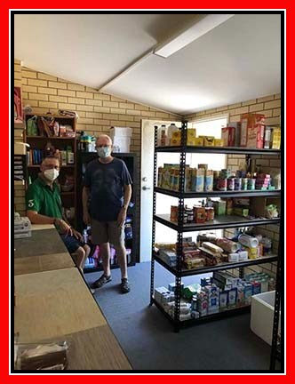 Volunteers in The Pantry